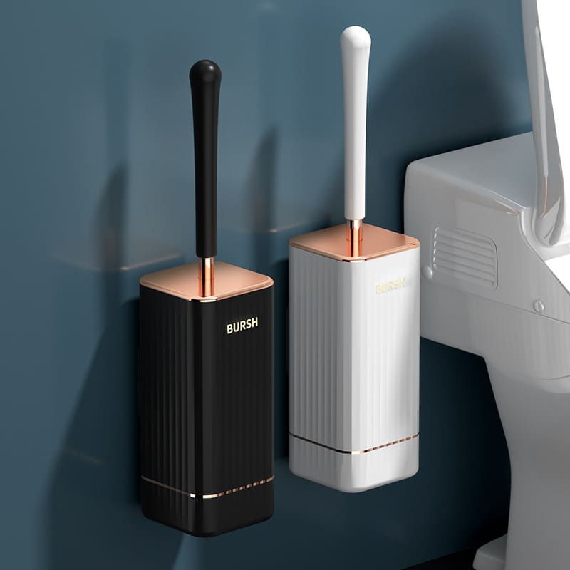 Silicone Toilet Brush with Holder