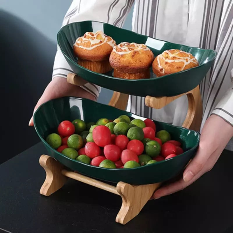 Bamboo Fruit Basket for Table